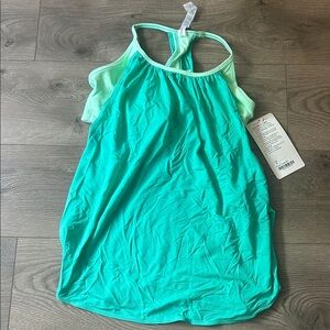 Lululemon Athletica Teal Racerback Tank